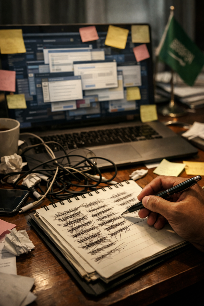 غياب التوثيق: لما كل شيء يصير “بالذاكرة” بدل ما يكون “بالورق”